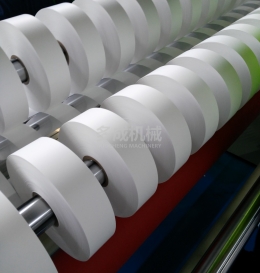 DC-SLM-1800布料冷切分切機、熱切分條機